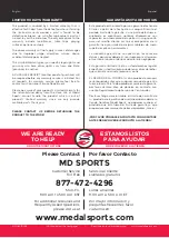 Preview for 2 page of MD SPORTS AC108Y19006 Assembly Instructions Manual