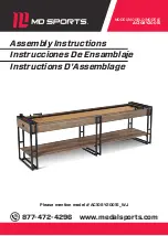 Предварительный просмотр 1 страницы MD SPORTS AC108Y20015 Assembly Instructions Manual