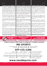 Preview for 2 page of MD SPORTS AC108Y20015 Assembly Instructions Manual