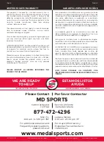 Preview for 2 page of MD SPORTS AC108Y22008 Assembly Instructions Manual