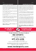 Preview for 2 page of MD SPORTS ARC084 037B Assembly Instructions Manual