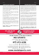 Preview for 2 page of MD SPORTS ARC108 058B Assembly Instructions Manual