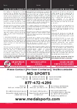 Preview for 2 page of MD SPORTS BG135Y20006 Assembly Instructions Manual