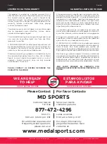 Preview for 2 page of MD SPORTS BL090Y19015 Assembly Instructions Manual