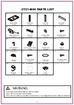 Предварительный просмотр 5 страницы MD SPORTS CTC14804 Assembly Instructions Manual