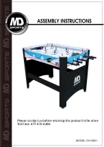 MD SPORTS DH14001 Assembly Instructions Manual preview