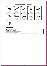 Preview for 5 page of MD SPORTS DH14001 Assembly Instructions Manual