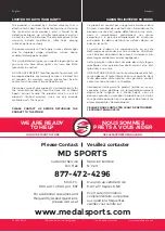 Preview for 2 page of MD SPORTS FS042Y19001 Assembly Instructions Manual