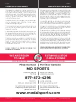 Preview for 2 page of MD SPORTS FS054Y19011 Assembly Instructions Manual