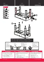 Preview for 8 page of MD SPORTS HALL OF GAMES LYNX FS050Y21001 Assembly Instructions Manual