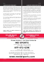 Preview for 2 page of MD SPORTS IG100Y22009 Assembly Instructions Manual