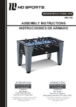 MD SPORTS SOC054 057B Assembly Instructions Manual preview