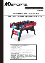 MD SPORTS SOC054-127M Assembly Instructions Manual preview