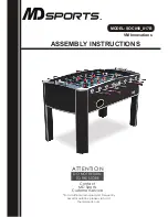 Preview for 1 page of MD SPORTS SOC058_017B Assembly Instructions Manual