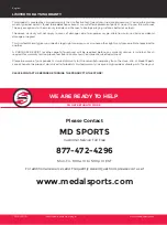 Preview for 2 page of MD SPORTS TP200Y22010 Assembly Instructions Manual