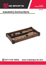 Предварительный просмотр 1 страницы MD SPORTS TP600Y21119 Assembly Instructions