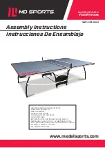 Предварительный просмотр 1 страницы MD SPORTS TT215Y19008 Assembly Instructions Manual