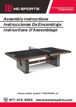 Preview for 1 page of MD SPORTS TT218Y20004 Assembly Instructions Manual