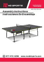 MD SPORTS TT218Y21005 Assembly Instructions Manual preview