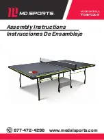 Preview for 1 page of MD SPORTS TT218Y22011 Assembly Instructions Manual