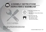 MD SPORTS WM12201 CAN Assembly Instructions Manual preview