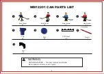 Preview for 3 page of MD SPORTS WM12201 CAN Assembly Instructions Manual