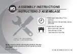 Предварительный просмотр 1 страницы MD SPORTS WM37503 CAN Assembly Instructions Manual