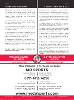 Preview for 2 page of MD SPORTS WS700Y22003 Assembly Instructions Manual