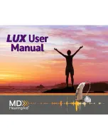 Preview for 1 page of MD LUX User Manual