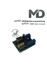 MD mXion KBM User Manual предпросмотр