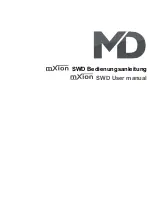 Preview for 1 page of MD MXION SWD User Manual