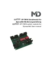 Предварительный просмотр 1 страницы MD mxion XP-TM16 User Manual