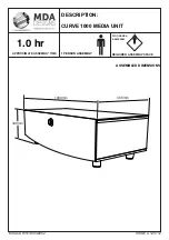 MDA DESIGNS CURVE 1000 Quick Start Manual preview