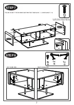 Предварительный просмотр 8 страницы MDA DESIGNS ORION AV CABINET Assembly Instructions Manual