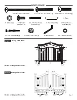 Preview for 3 page of MDB Family 5971 Crib Assembly And Operation Manual