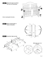 Preview for 5 page of MDB Family 5971 Crib Assembly And Operation Manual