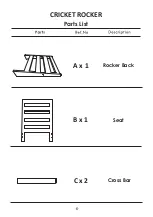 Preview for 7 page of MDB Family Babyletto 1209 Instruction Manual