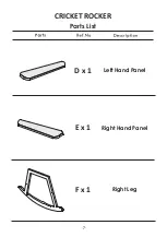 Preview for 8 page of MDB Family Babyletto 1209 Instruction Manual