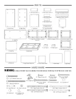 Preview for 2 page of MDB Family Combo Dresser Assembly And Operation Manual