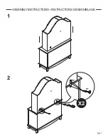 Preview for 3 page of MDB Family Hutch 9209 Assembly And Operation Manual