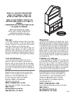 Preview for 7 page of MDB Family Hutch 9209 Assembly And Operation Manual