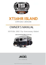 Preview for 1 page of MDC 15 YEAR ANNIVERSARY XT16HR ISLAND 2022 Owner'S Manual