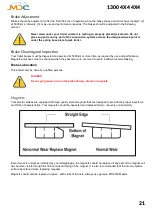 Preview for 22 page of MDC 15yr Anniversary Edition XT12HR User Manual And Manual