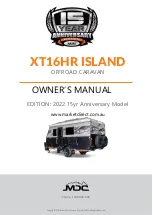 MDC 15yr Anniversary XT16HR ISLAND 2022 Owner'S Manual preview