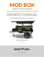 Preview for 1 page of MDC MOD BOX 2021 Owner'S Manual