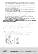 Предварительный просмотр 50 страницы MDC Robson XTT 2015 Owner'S Manual