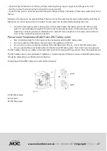 Preview for 51 page of MDC Robson XTT 2015 Owner'S Manual