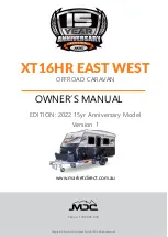 MDC XT16-HR East West Owner'S Manual preview