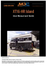 Предварительный просмотр 1 страницы MDC XT16-HR Island User Manual And Manual