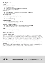 Предварительный просмотр 25 страницы MDC XT16HR EAST WEST 2022 Owner'S Manual